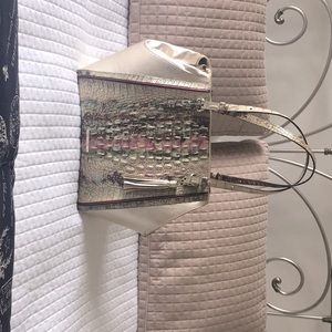 Authentic Brahmin handbag snakeskin pattern